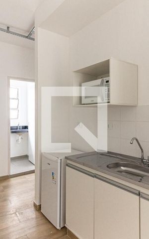 Studio para alugar com 32m², 1 quarto e sem vaga
