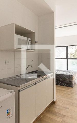 Studio para alugar com 32m², 1 quarto e sem vaga