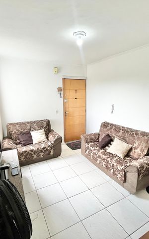 Apartamento à venda com 46m², 2 quartos e sem vaga Apartamento à venda com 46m², 2 quartos e sem vagaSala