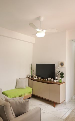 Apartamento à venda com 44m², 2 quartos e 1 vaga Apartamento à venda com 44m², 2 quartos e 1 vagaSala