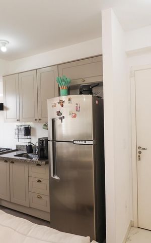 Apartamento à venda com 44m², 2 quartos e 1 vaga Apartamento à venda com 44m², 2 quartos e 1 vagaSala/Cozinha/Área de Serviço