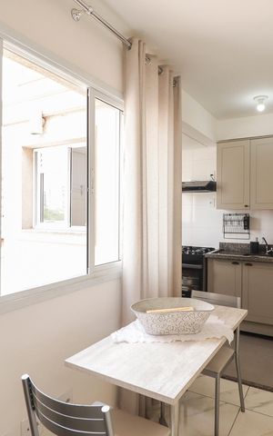 Apartamento à venda com 44m², 2 quartos e 1 vaga Apartamento à venda com 44m², 2 quartos e 1 vagaSala/Cozinha/Área de Serviço