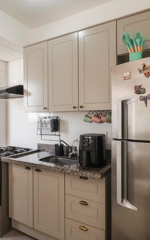 Apartamento à venda com 44m², 2 quartos e 1 vaga Apartamento à venda com 44m², 2 quartos e 1 vagaSala/Cozinha/Área de Serviço