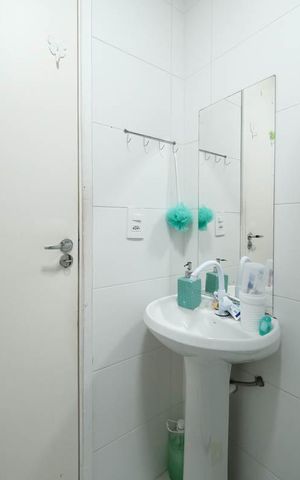 Apartamento à venda com 35m², 2 quartos e 3 vagasBanheiro