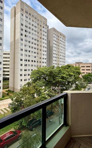 Apartamento à venda com 65m², 1 quarto e 1 vaga Apartamento à venda com 65m², 1 quarto e 1 vagaSacada