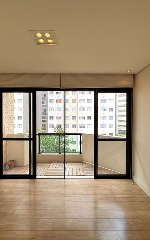 Apartamento à venda com 65m², 1 quarto e 1 vaga Apartamento à venda com 65m², 1 quarto e 1 vagaSala