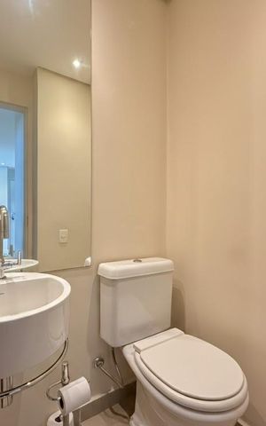 Apartamento à venda com 65m², 1 quarto e 1 vaga Apartamento à venda com 65m², 1 quarto e 1 vagaLavabo