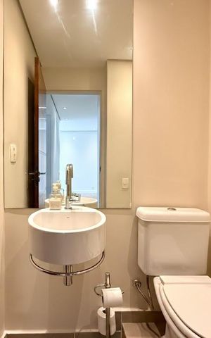 Apartamento à venda com 65m², 1 quarto e 1 vaga Apartamento à venda com 65m², 1 quarto e 1 vagaLavabo