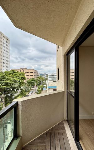 Apartamento à venda com 65m², 1 quarto e 1 vaga Apartamento à venda com 65m², 1 quarto e 1 vagaSacada