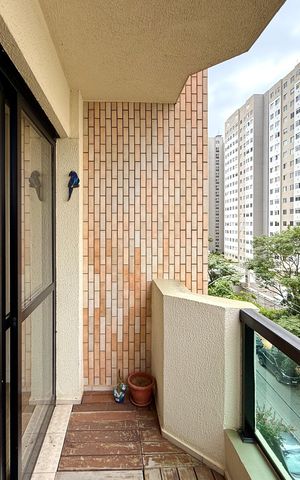 Apartamento à venda com 65m², 1 quarto e 1 vaga Apartamento à venda com 65m², 1 quarto e 1 vagaSacada