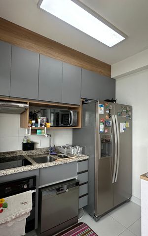 Apartamento à venda com 69m², 2 quartos e 2 vagasCozinha
