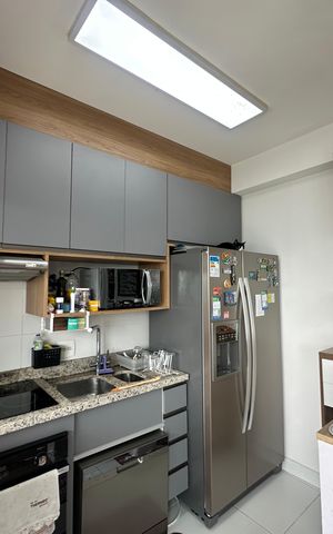 Apartamento à venda com 69m², 2 quartos e 2 vagasCozinha