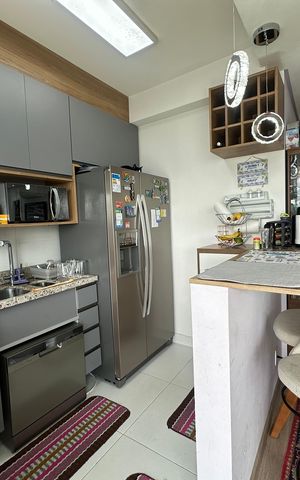 Apartamento à venda com 69m², 2 quartos e 2 vagasCozinha