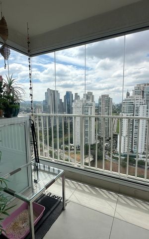 Apartamento à venda com 69m², 2 quartos e 2 vagasVaranda da Sala