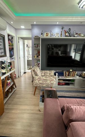 Apartamento à venda com 69m², 2 quartos e 2 vagasSala