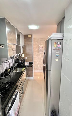 Apartamento à venda com 66m², 2 quartos e 2 vagas Apartamento à venda com 66m², 2 quartos e 2 vagasCozinha