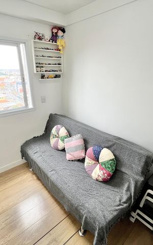 Apartamento à venda com 66m², 2 quartos e 2 vagas Apartamento à venda com 66m², 2 quartos e 2 vagasQuarto 1