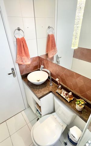 Apartamento à venda com 66m², 2 quartos e 2 vagas Apartamento à venda com 66m², 2 quartos e 2 vagasBanheiro