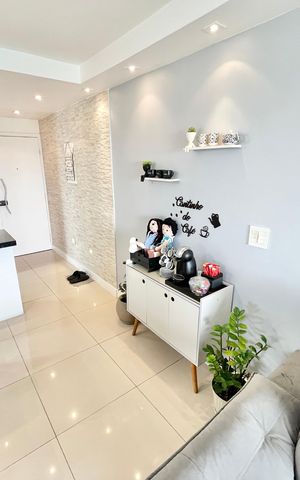 Apartamento à venda com 66m², 2 quartos e 2 vagas Apartamento à venda com 66m², 2 quartos e 2 vagasSala