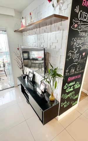 Apartamento à venda com 66m², 2 quartos e 2 vagas Apartamento à venda com 66m², 2 quartos e 2 vagasSala