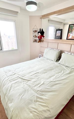 Apartamento à venda com 66m², 2 quartos e 2 vagas Apartamento à venda com 66m², 2 quartos e 2 vagasQuarto 2 - Suíte