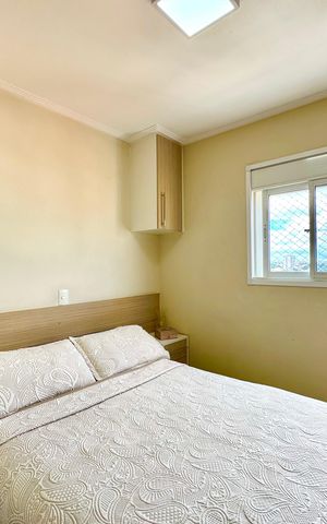 Apartamento à venda com 50m², 2 quartos e 1 vagaQuarto 1