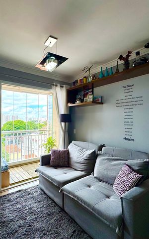 Apartamento à venda com 50m², 2 quartos e 1 vagaSala