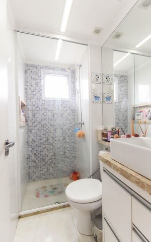 Apartamento para alugar com 52m², 2 quartos e 1 vagaBanheiro