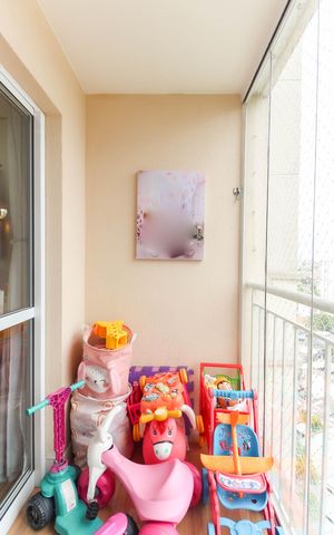 Apartamento para alugar com 52m², 2 quartos e 1 vagaVaranda da Sala