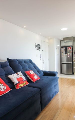 Apartamento para alugar com 52m², 2 quartos e 1 vagaSala