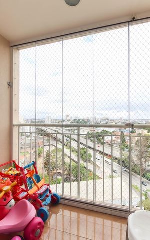 Apartamento para alugar com 52m², 2 quartos e 1 vagaVaranda da Sala