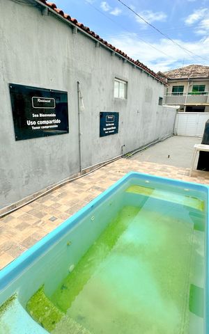 Casa para alugar com 75m², 2 quartos e 1 vagaPiscina