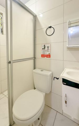 Casa para alugar com 75m², 2 quartos e 1 vagaBanheiro da Suíte