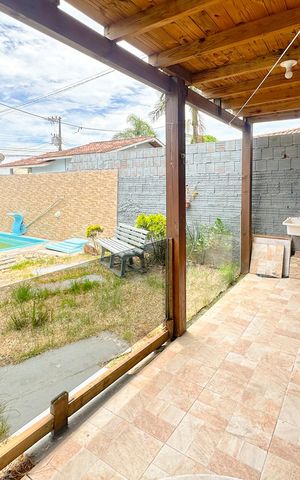 Casa para alugar com 75m², 2 quartos e 1 vagaÁrea externa