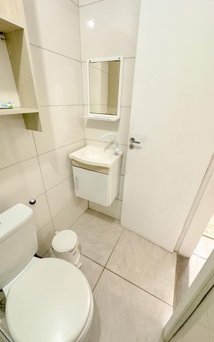 Casa para alugar com 75m², 2 quartos e 1 vagaBanheiro 2