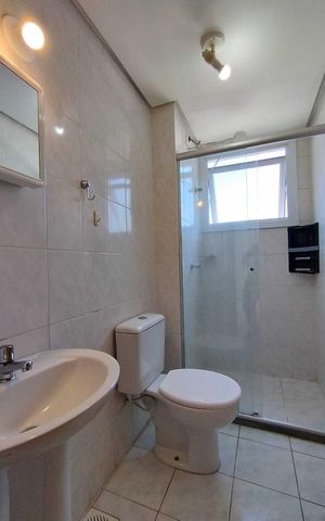Apartamento para alugar com 63m², 2 quartos e 1 vaga Apartamento para alugar com 63m², 2 quartos e 1 vagaBanheiro