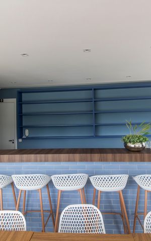 Apartamento à venda com 54m², 1 quarto e 2 vagasÁrea gourmet