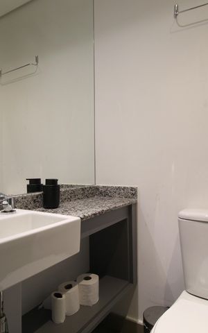 Studio à venda com 26m², 1 quarto e sem vagaBanheiro