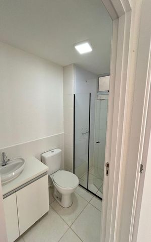 Apartamento para alugar com 42m², 2 quartos e sem vaga Apartamento para alugar com 42m², 2 quartos e sem vagaBanheiro