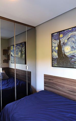 Apartamento à venda com 69m², 2 quartos e 1 vagaQuarto 2