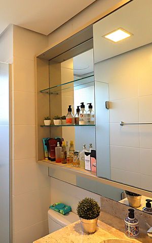 Apartamento à venda com 69m², 2 quartos e 1 vagaBanheiro da Suíte