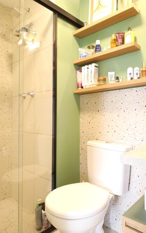 Apartamento à venda com 41m², 1 quarto e sem vagaBanheiro
