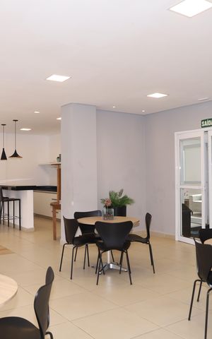 Apartamento para alugar com 39m², 2 quartos e sem vagaÁrea comum - Salão de festas