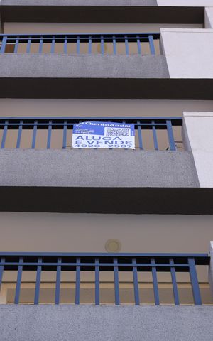 Apartamento para alugar com 39m², 2 quartos e sem vagaPlaca instalada na sacada do imóvel - Código da placa: LDNB-682