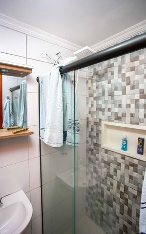 Apartamento à venda com 46m², 2 quartos e 1 vagaBanheiro