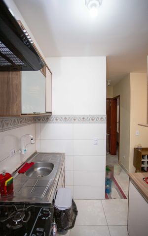 Apartamento à venda com 46m², 2 quartos e 1 vagaCozinha