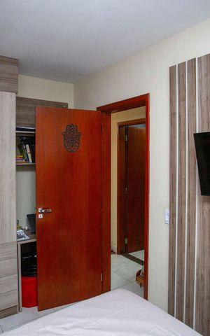 Apartamento à venda com 46m², 2 quartos e 1 vagaQuarto 1