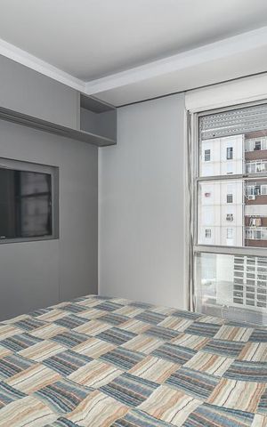 Apartamento para alugar com 39m², 1 quarto e 1 vagaQuarto