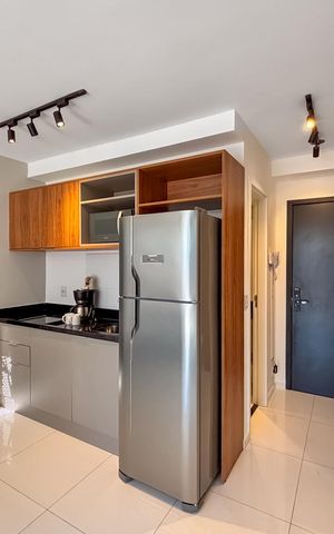 Apartamento para alugar com 58m², 1 quarto e sem vaga Apartamento para alugar com 58m², 1 quarto e sem vagaCozinha