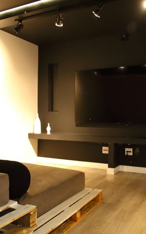 Apartamento para alugar com 48m², 2 quartos e 1 vagaÁrea comum - Sala de vídeo 
